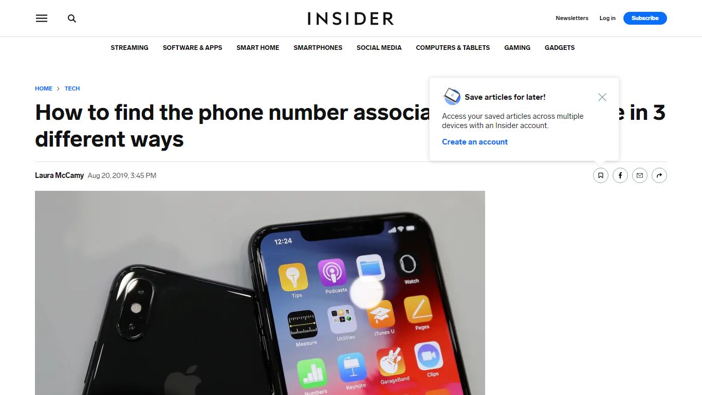 How to Find the Phone Number on an iPhone in 3 Ways - Business Insider